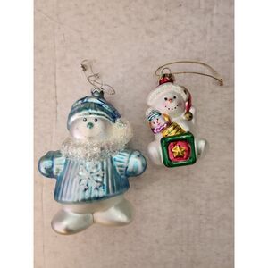 3 Vintage Old World Christmas Ornaments B28